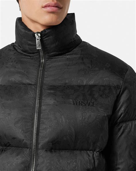 versace puffer jacket men|Versace barocco puffer jacket men.